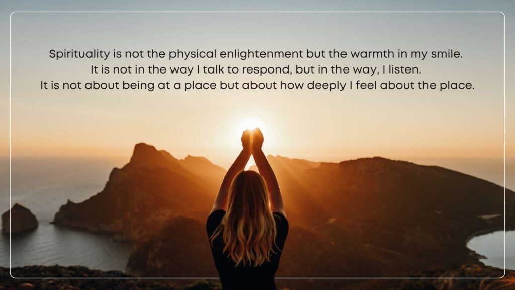 find spirituality Ye Bhi Theek hai